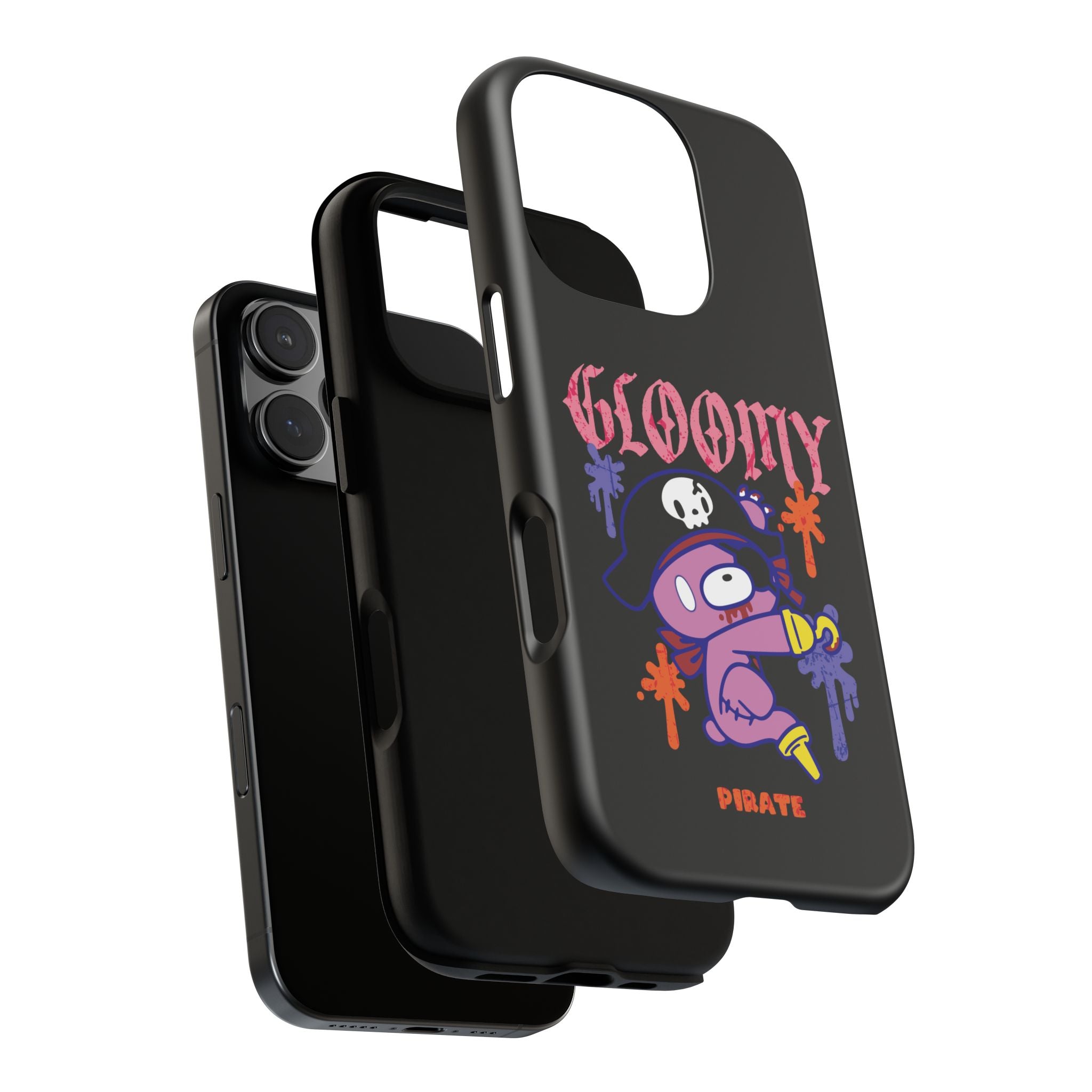 gloomy bear Halloween pirate Phone Case